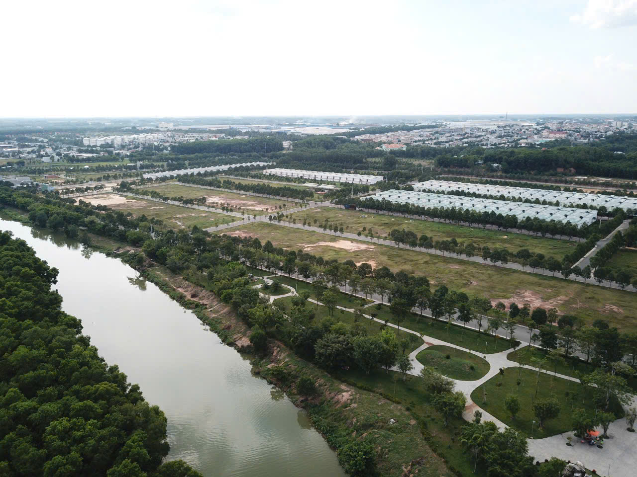 Công Viên dự án nhìn từ trên cao