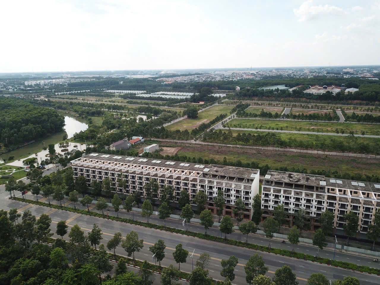 Dự án thực tế nhìn từ flycam